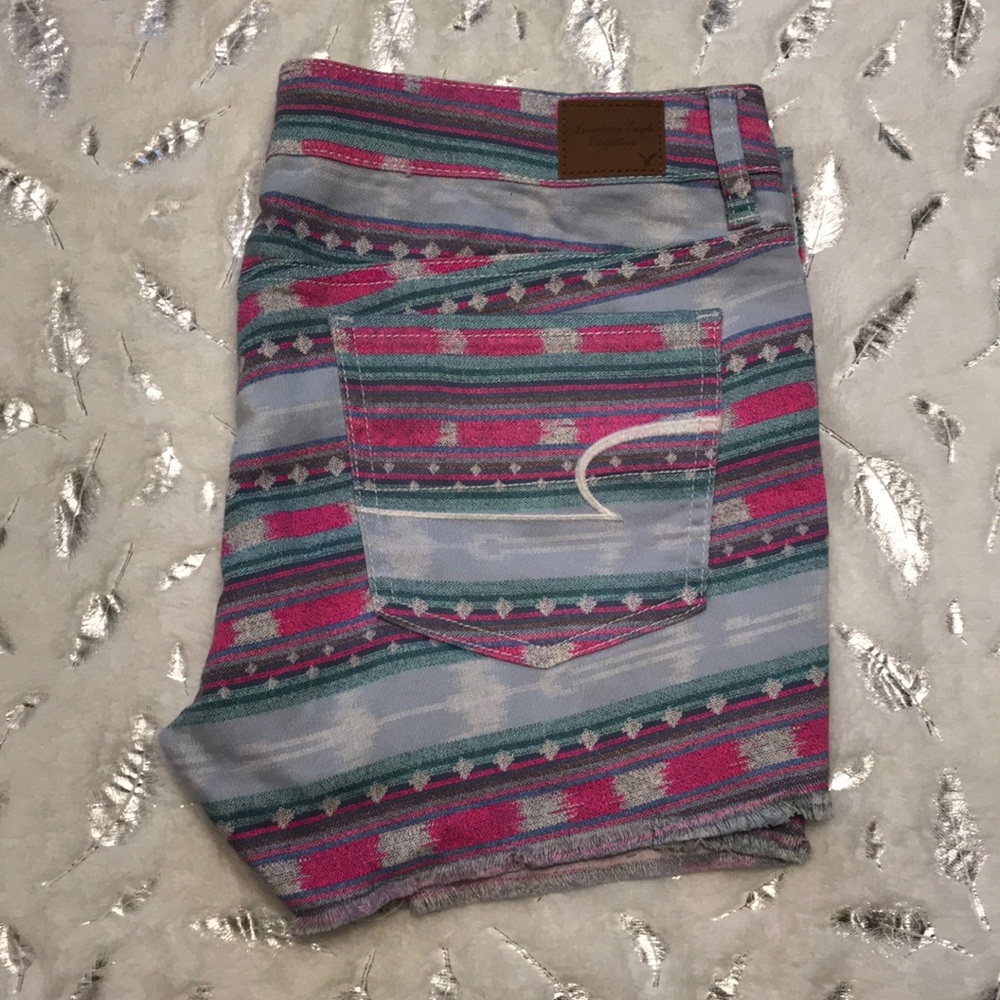AE Tribal/Aztec Pattern Shorts